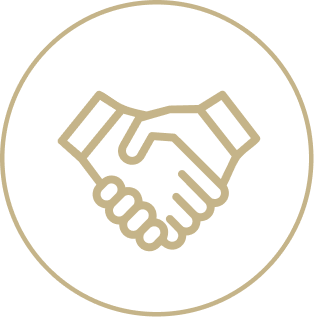 握手のイラスト